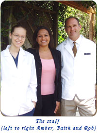 Dr. Robert Grove and staff